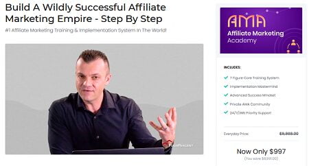 Affiliate Marketing Academy with Vick Strizheus