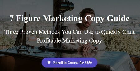 Sean Vosler : 7 Figure Marketing Copy Guide