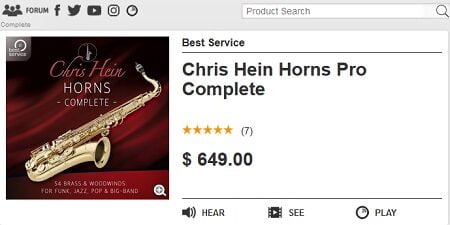 Chris Hein Horns Pro Complete (KONTAKT)