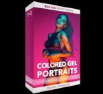 Jake Hicks - Colored Gel Portraits & Retouching