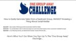 One Group Away Challenge with Alex Elliot