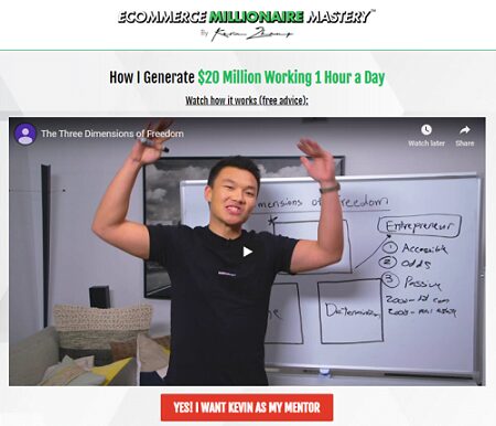 Ecommerce Millionaire Mastery with Kevin Zhang