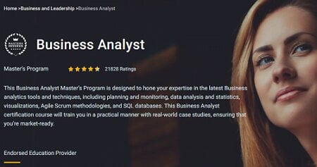 Business Analyst with SimpliLearn