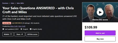 Chris Croft & Miles - Your Sales Questions ANSWERED