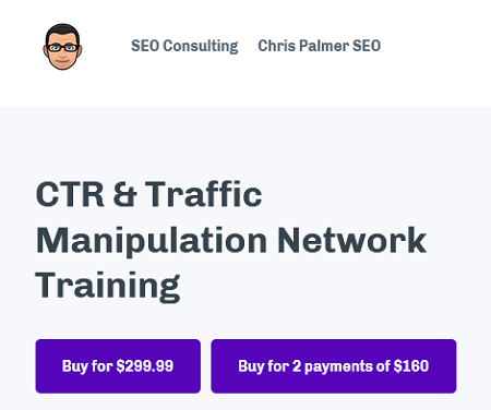 Chris Palmer - CTR & Traffic Manipulation Network