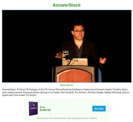 Answer Stock with Timothy Sykes