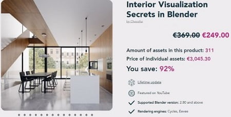 Interior Visualization Secrets in Blender (UP)