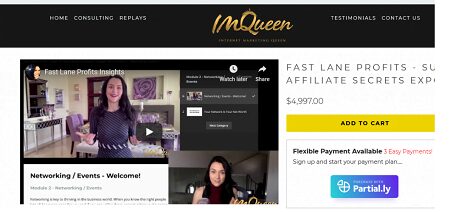 Fast Lane Profits - Super Affiliate Secrets Exposed IMQueen