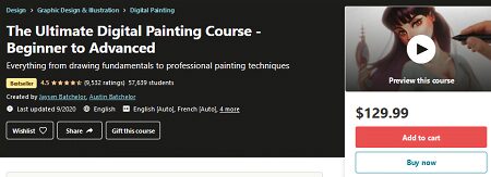 Beginner to Advanced - The Ultimate Digital Painting Course 2020