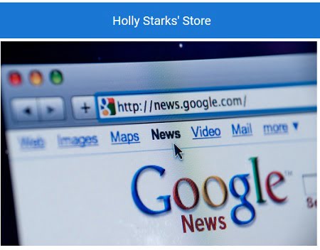 Google News Creation and Approval Training - Holly Starks