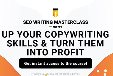 SEO Writing Masterclass by Surfer