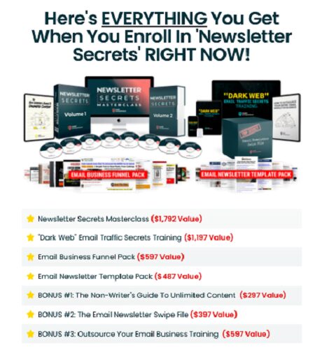 Newsletter Secrets Masterclass - Duston McGroarty