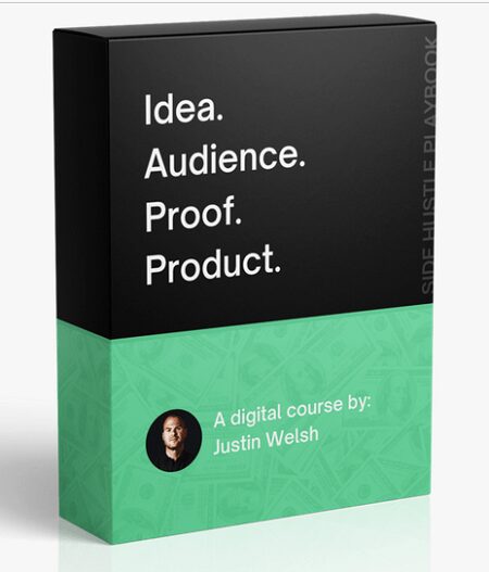 Justin Welsh - Idea Audience Proof Product-The Side Income Playbook Courses