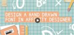 Skillshare - Create your own font with affinity designer and glyphs