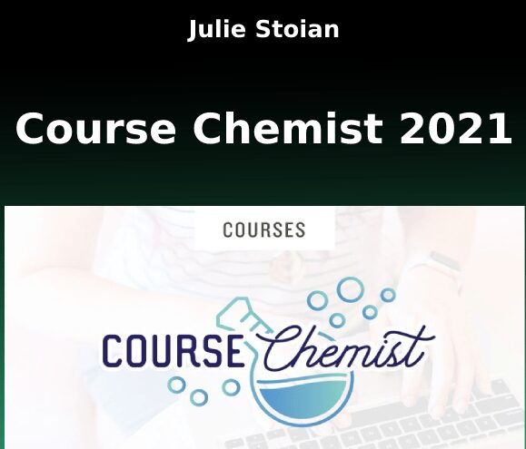 Julie Stoian - Course Chemist 2021