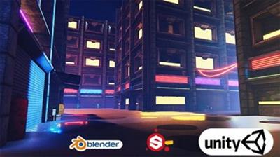 Udemy - Blender Cyberpunk in Unity HDRP