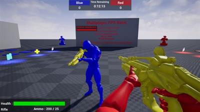 Udemy - Unreal Engine 4 - Multiplayer Team Based FPS In Blueprints
