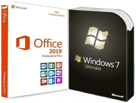 Windows 7 SP1 Ultimate With Office Pro Plus 2019 VL Multilingual Preactivated July 2021 (x86/x64)