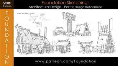 Foundation Art Group Foundation Sketching - Architectural Design Part 2 Design Refinement