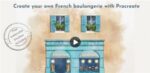 Skillshare - Paint your French boulangerie with Procreate, watercolor style