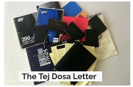 Tej Dosa - The Tej Dosa Letter