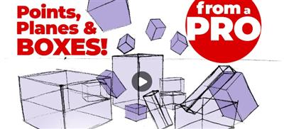 Points, planes & boxes The hidden keys to drawing anything well. The basics of space and structure