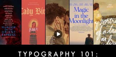 Skillshare - Typography 101 The Secret to Beautiful Movie Posters