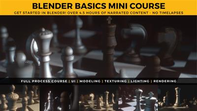 ArtStation - Blender Basics Mini Course with Jose Vega