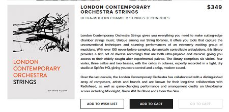 Spitfire Audio - London Contemporary Orchestra Strings