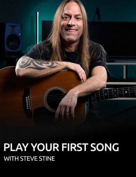 GuitarZoom Play Your First Song with Steve Stine TUTORiAL