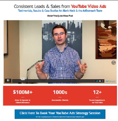 Aleric Heck & Ad Outreach - YouTube Advertising Masterclass