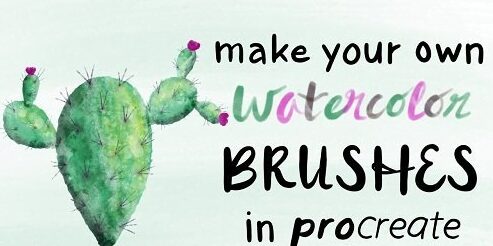 Skillshare - Make Your Own Watercolor Brushes in Procreate