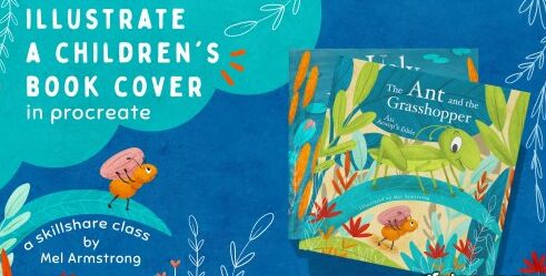 Illustrate a Children's Book Cover in Procreate