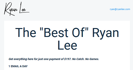 The "Best Of" Ryan Lee with Ryan Lee