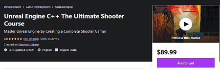 Unreal Engine C++ The Ultimate Shooter Course 2021