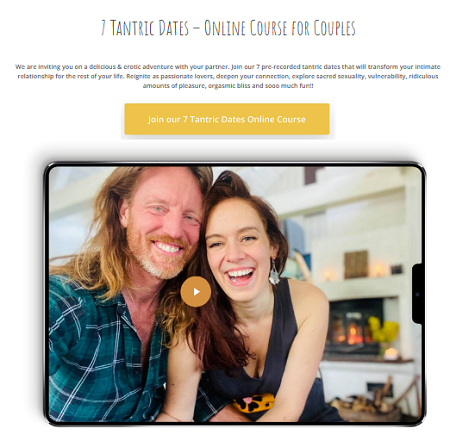 7 Tantric Dates - Online Course for Couples