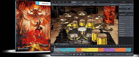 Toontrack DEATH & DARKNESS SDX - Death part (SOUNDBANK)