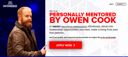 Owen Cook - High Status Mentoring