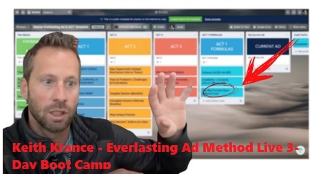 Everlasting Ad Method Live 3-Day Boot Camp by Keith Krance