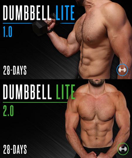 Dumbbell Program LITE 1.0 & LITE 2.0 by Barbarian Body