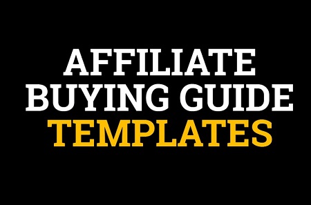 Affiliate Buying Guide Templates by SEO Chatter