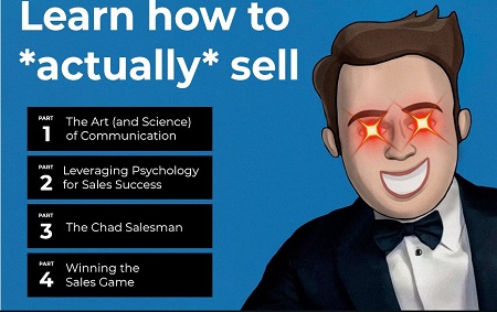 BowTiedSalesGuy - The Chad Salesman Course - Podia