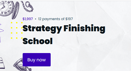 Julian Cole – Strategy Finishing School