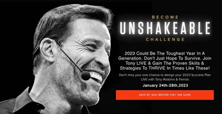 Tony Robbins – Become Unshakeable Challenge (2023)