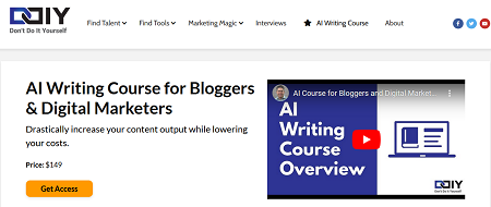 Geoff Cudd – AI Writing Course for Bloggers & Digital Marketers