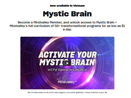 MindValley Mystic Brain Monk Course