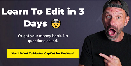 Trevor Jones - Master CapCut in 30 Days - Learn To Edit in 3 Days