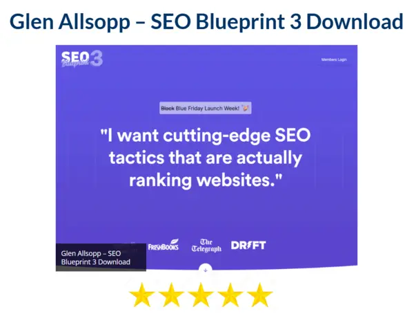 Glen Allsopp – SEO Blueprint 3 Download