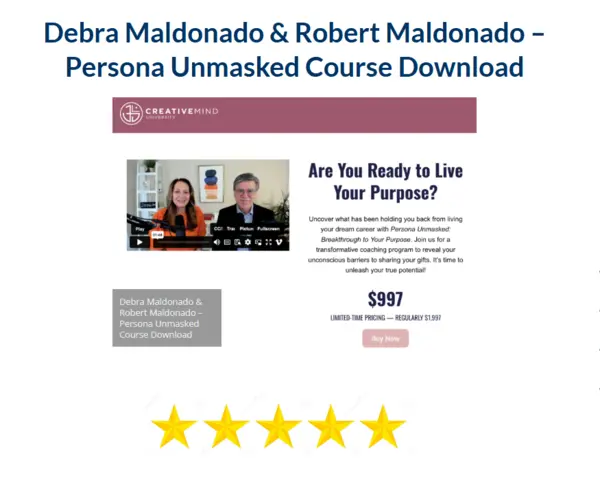 Debra Maldonado & Robert Maldonado – Persona Unmasked Course Download