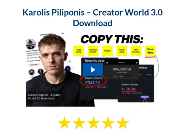 Karolis Piliponis – Creator World 3.0 Download